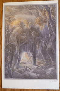 The Hobbit Poster Collection: Six Paintings by Alan Lee (Signed by the Illustrator)