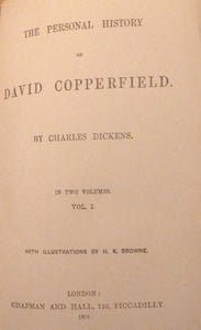 The Works of Charles Dickens [Illustrated Library Edition] complete in 26 volumes(1860-1870), including: Pickwick Papers, Nicholas Nickleby, Oliver Twist, Tale of Two Cities, Great Expectations, Christmas Books